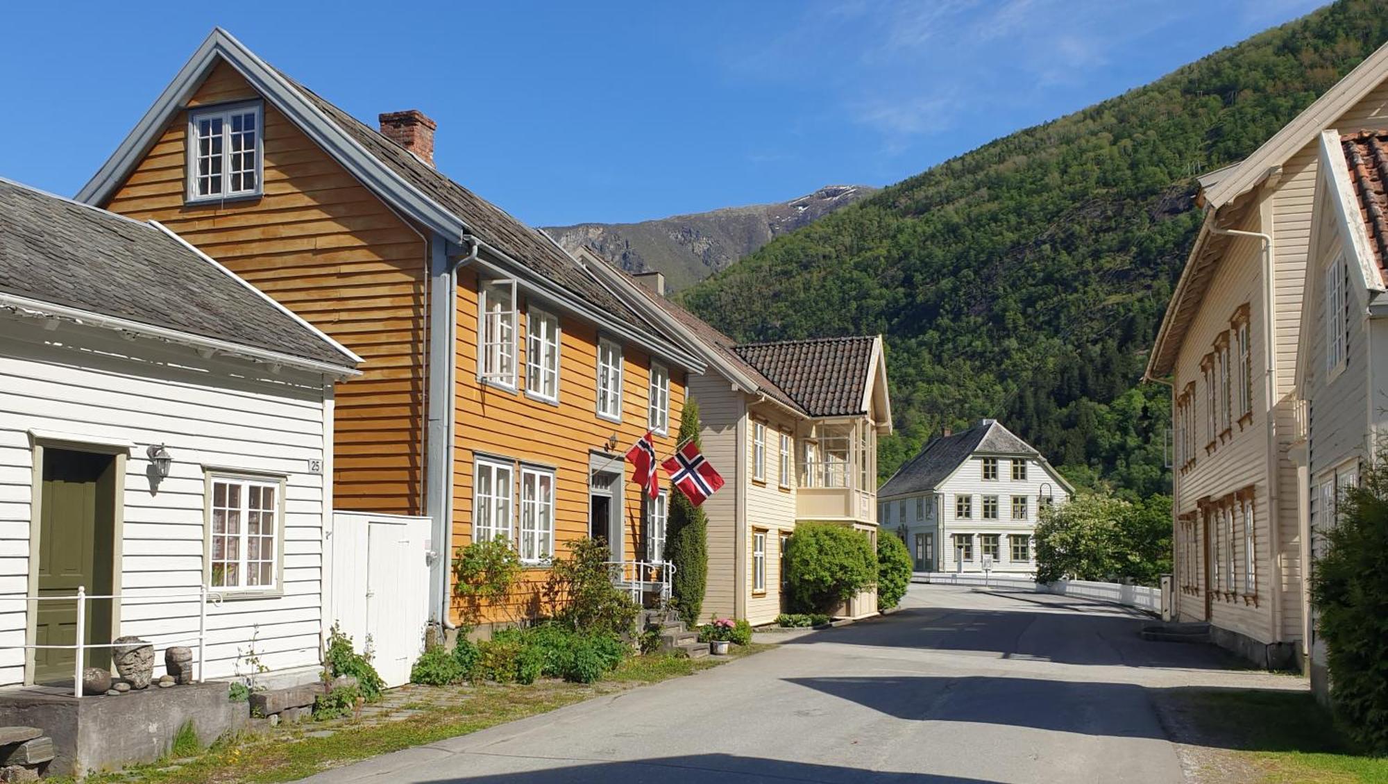 Kvammehuset Pa Gamle Laerdalsoyriヴィラ エクステリア 写真